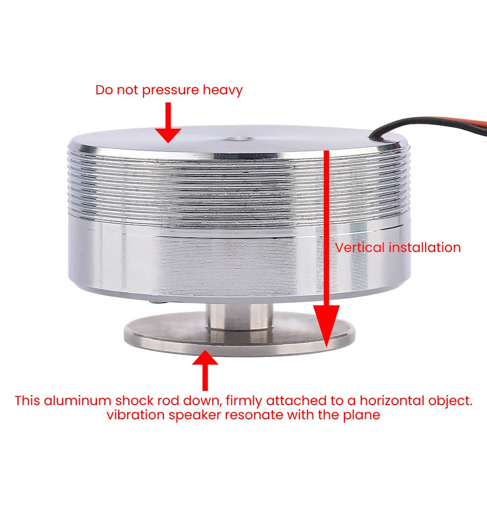 AIYIMA 25/20W Audio Speaker 50MM Full Range Loudspeaker Resonance Sound Exciter Super Bass Neodymium Portable Speakers
