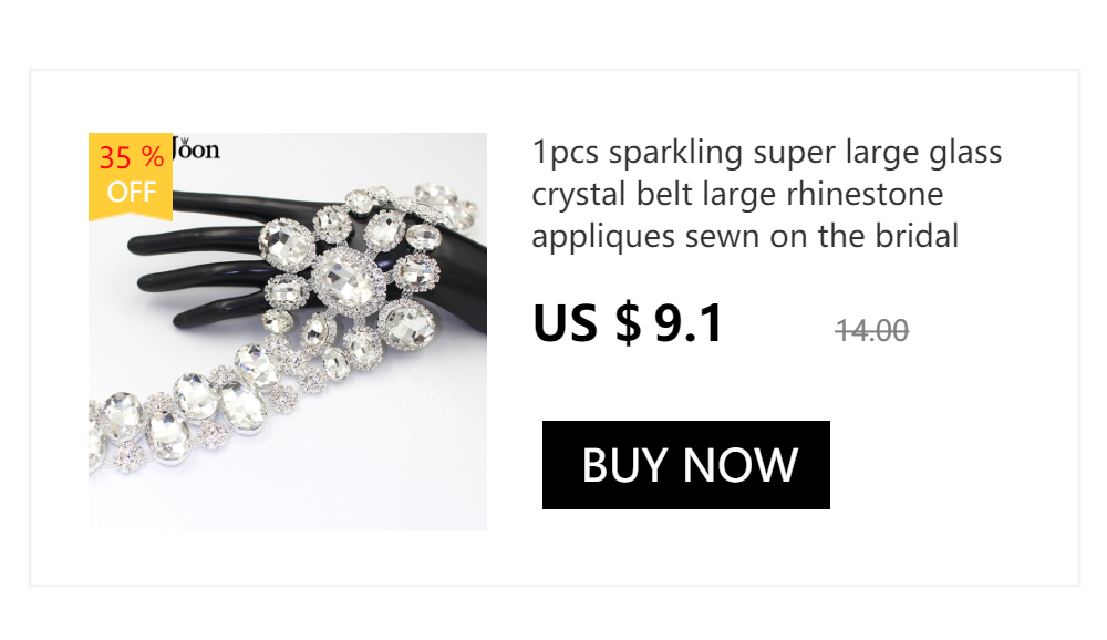 6*4.2in  Ab Crystal collar Rhinestone sew-on necklace adornment for Wedding Dress Skirt Flashing  Clothing Accessories YL012