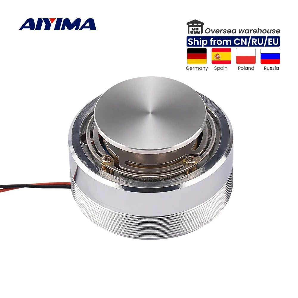 AIYIMA 25/20W Audio Speaker 50MM Full Range Loudspeaker Resonance Sound Exciter Super Bass Neodymium Portable Speakers