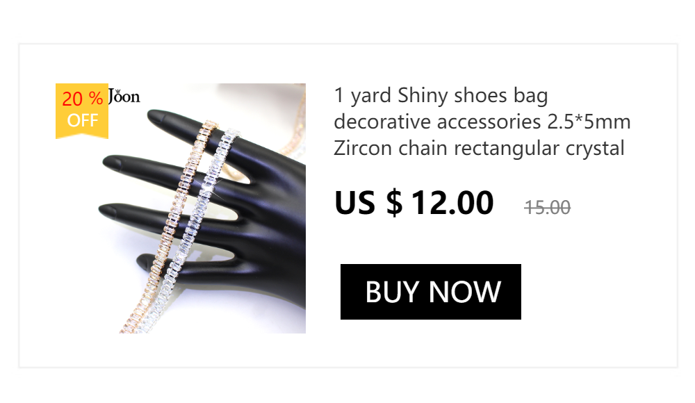 1 Yard Short tassel Pendant rhinestones trim fringe crystal metal chain  for dress,bag,shoes accessories ML004