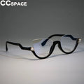 45159 Cat Eye Glasses Frames Women Trending Styles Half Frame Designer Fashion Computer Glasses