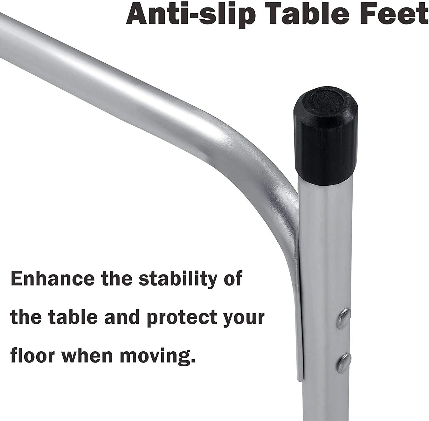 120cm Folding Picnic Table, Aluminum Alloy Camping Table that Fold Up,Portable Fold Away Garden Beach Barbecue BBQ Table,Outdoor