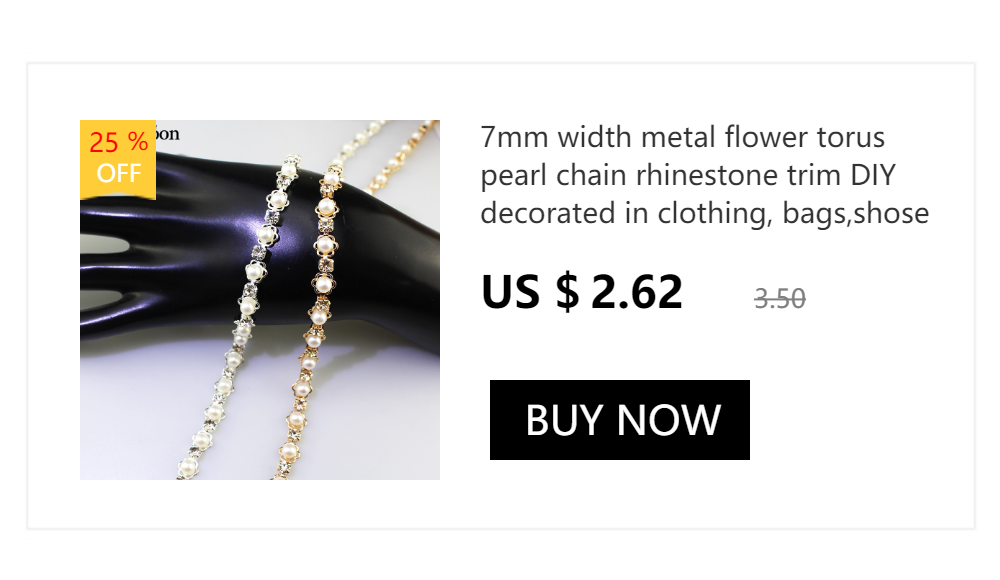 1 Yard Short tassel Pendant rhinestones trim fringe crystal metal chain  for dress,bag,shoes accessories ML004