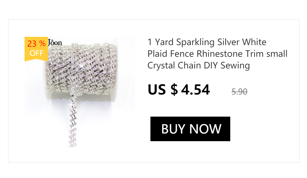 1 Yard Short tassel Pendant rhinestones trim fringe crystal metal chain  for dress,bag,shoes accessories ML004