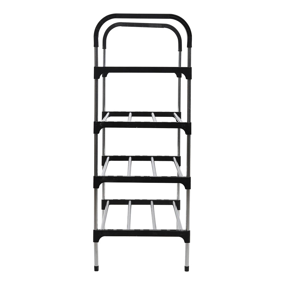 Modern Nordic Style 4-layer Entrance Door Shoe Rack Storage Rack Home Storage Shoe Cabinet, 60 cm x 30 cm x 80 cm
