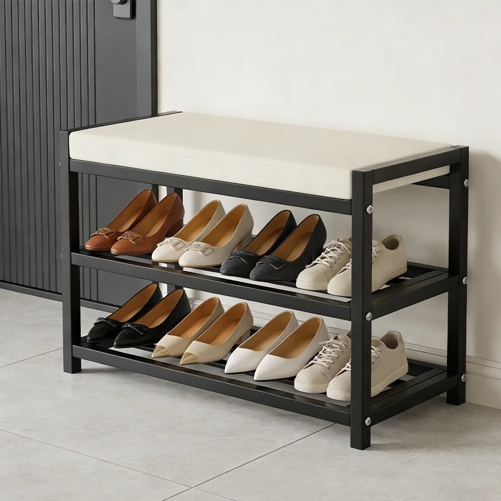 Shoe Bench Shoe Cabinet Stool Shoe Changing Stool Household Entrance Seat Stools Integrated Shoe Rack Bench