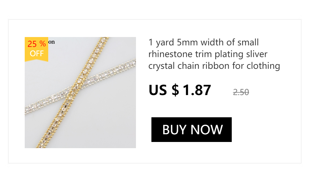 1 Yard Short tassel Pendant rhinestones trim fringe crystal metal chain  for dress,bag,shoes accessories ML004