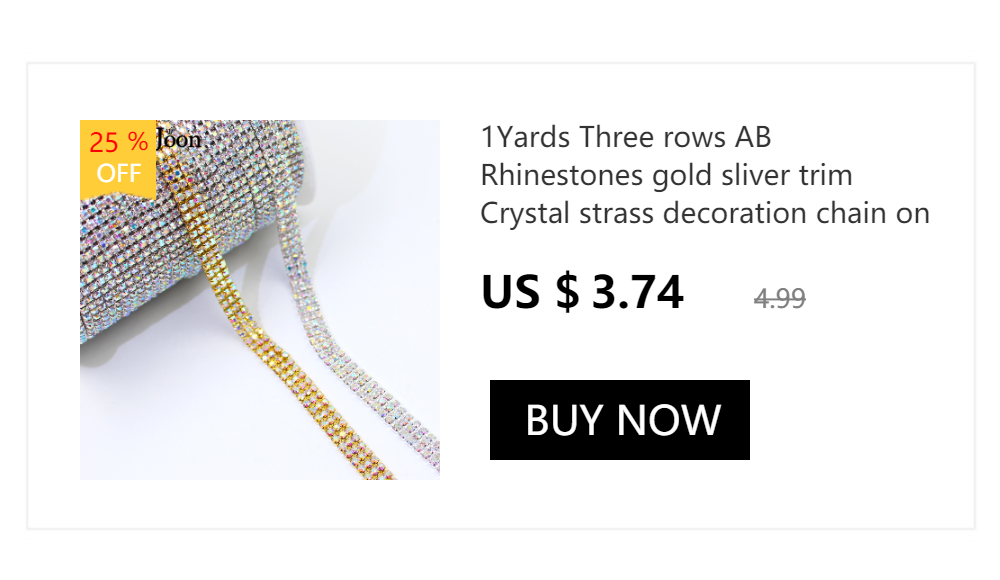 1 Yard Short tassel Pendant rhinestones trim fringe crystal metal chain  for dress,bag,shoes accessories ML004