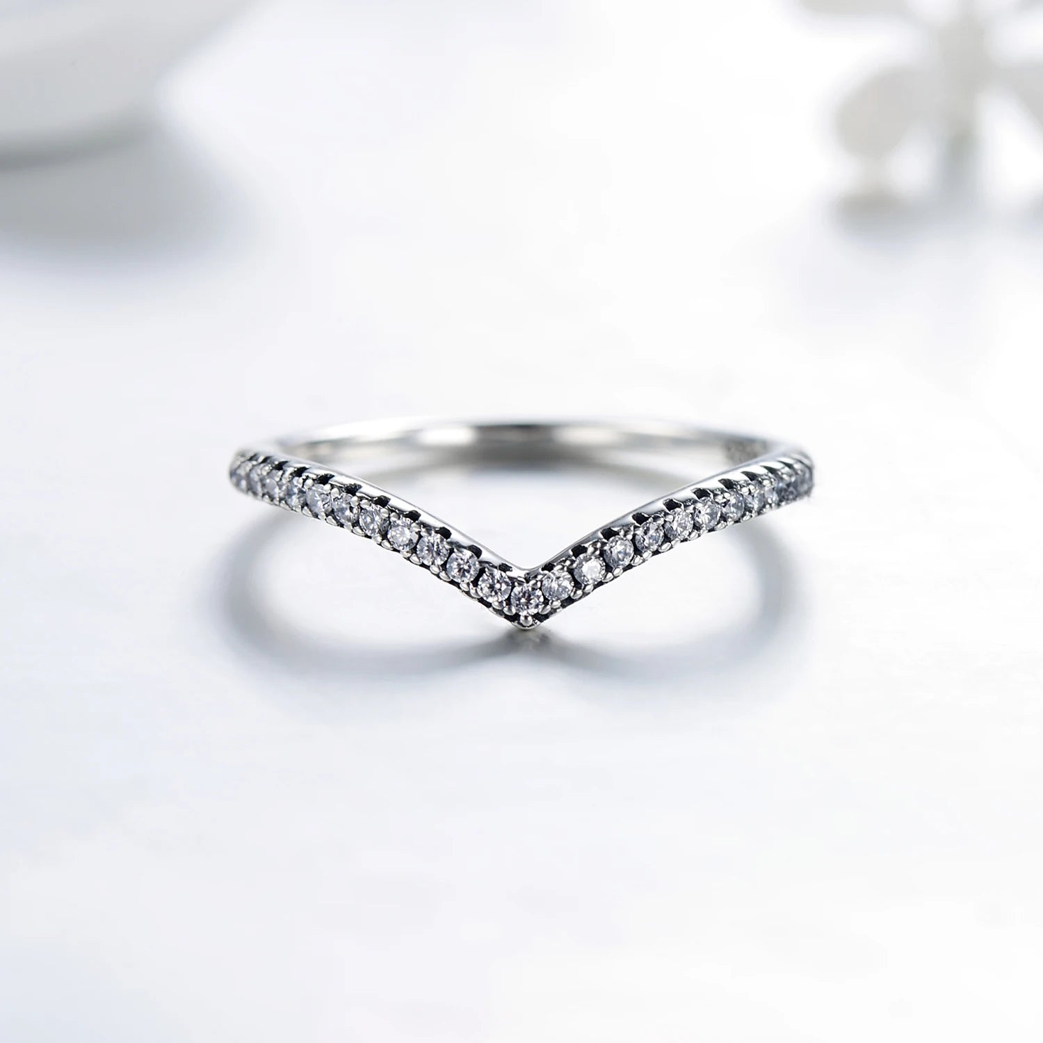 Modian 3 Style Real 925 Sterling Silver Stackable Simple Ring Clear CZ Fashion Instagram Jewelry For Women Couple Gift Rings