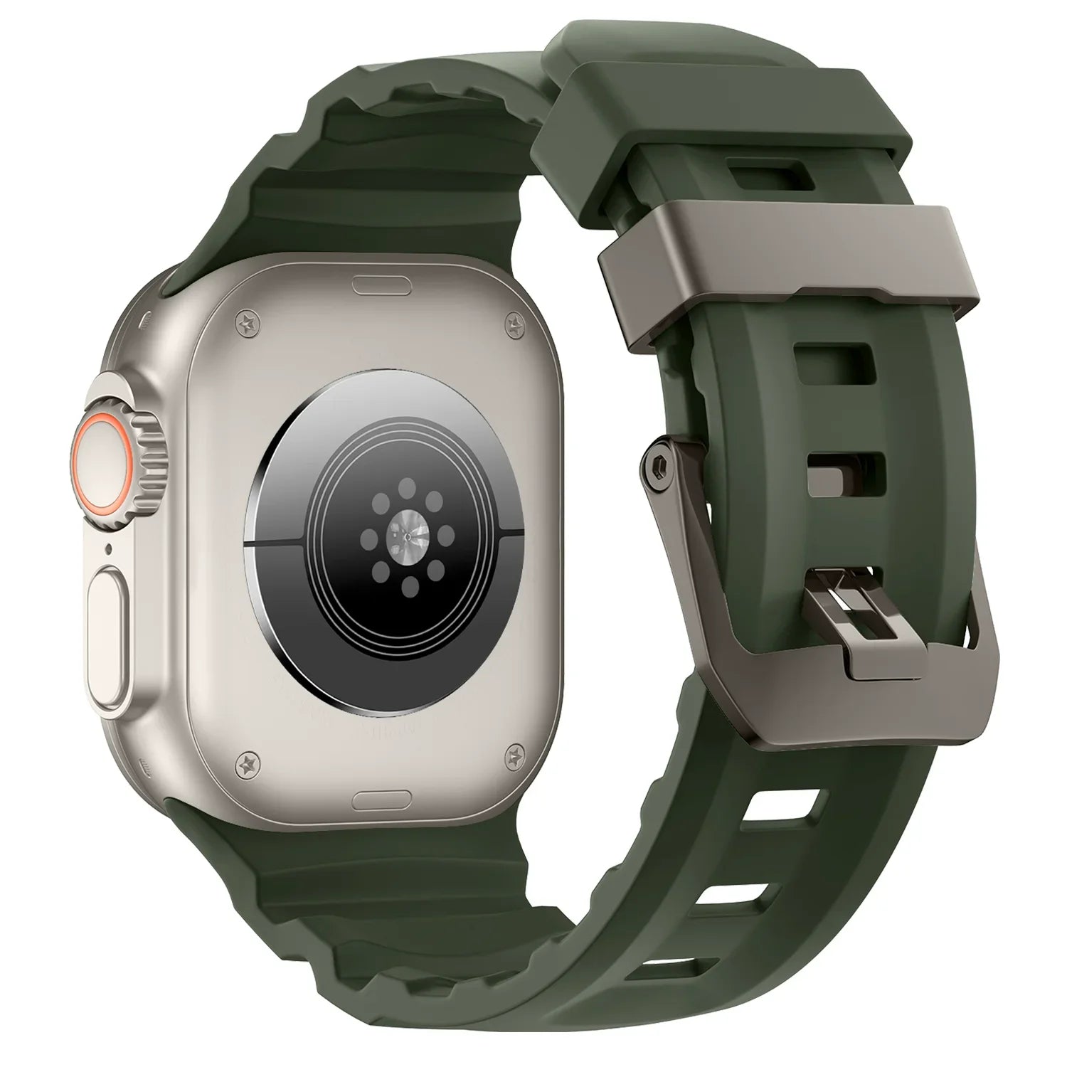Trail Silicone Band for Apple Watch Ultra 3 2 49mm Strap 46mm 45mm 44mm Sport Bracelet for iWatch Series 11 10 Ultra 9 8 7 6 SE3