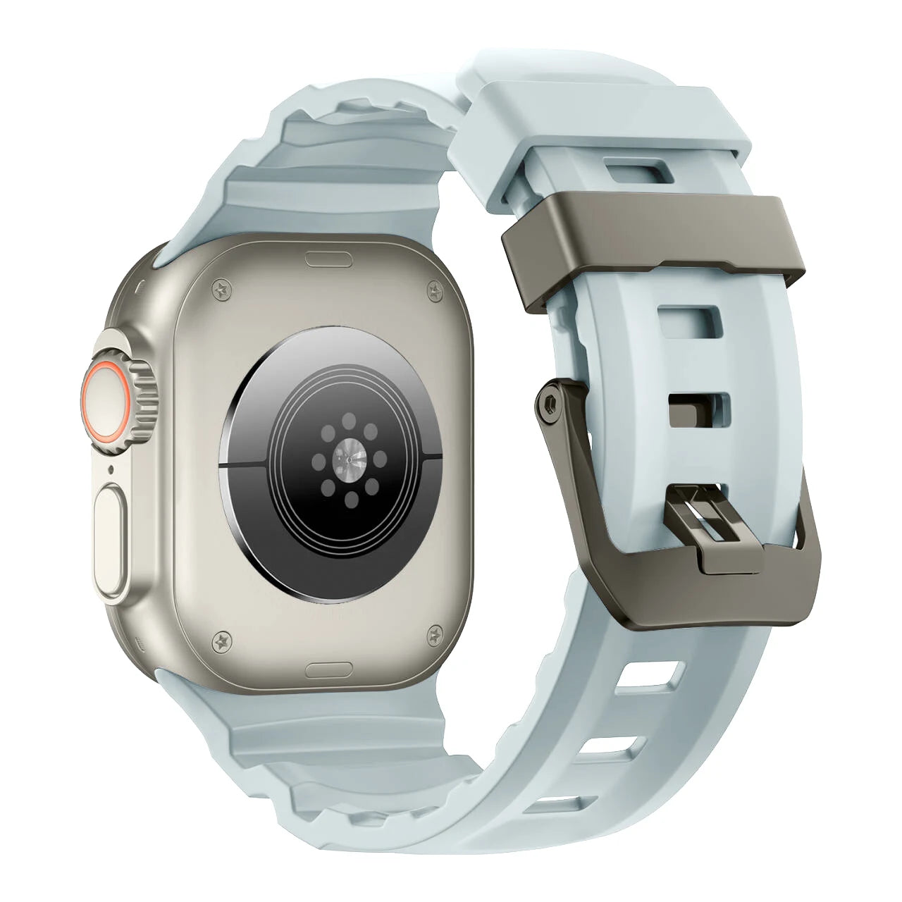 Trail Silicone Band for Apple Watch Ultra 3 2 49mm Strap 46mm 45mm 44mm Sport Bracelet for iWatch Series 11 10 Ultra 9 8 7 6 SE3