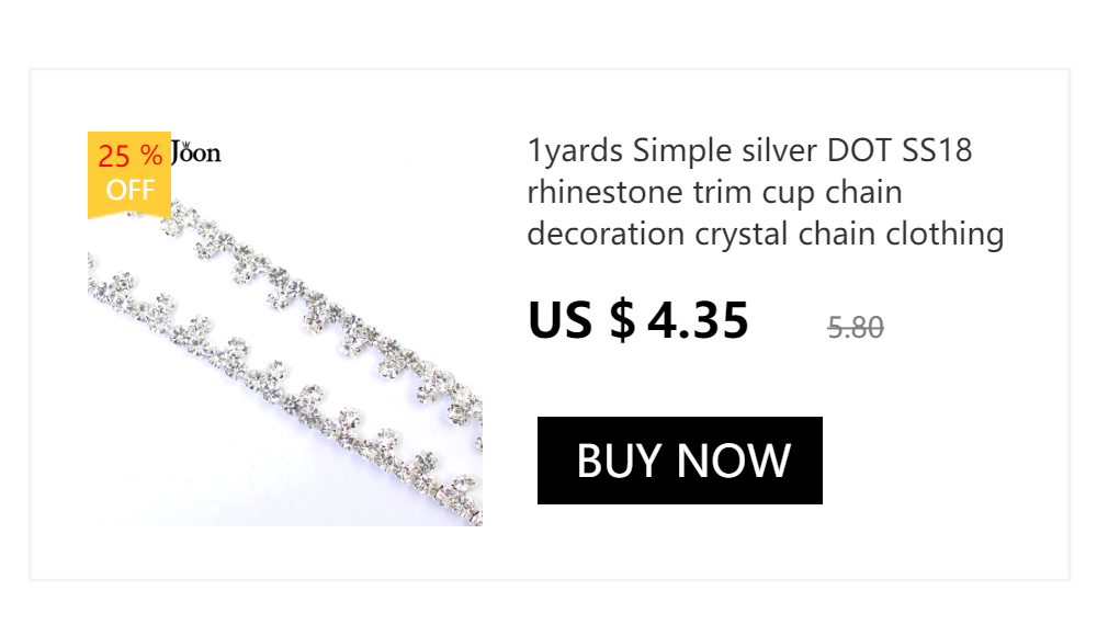 1 Yard Short tassel Pendant rhinestones trim fringe crystal metal chain  for dress,bag,shoes accessories ML004