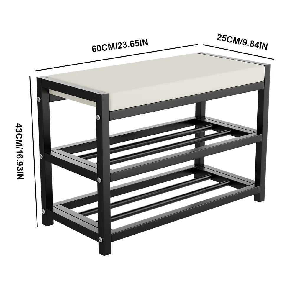 Shoe Bench Shoe Cabinet Stool Shoe Changing Stool Household Entrance Seat Stools Integrated Shoe Rack Bench