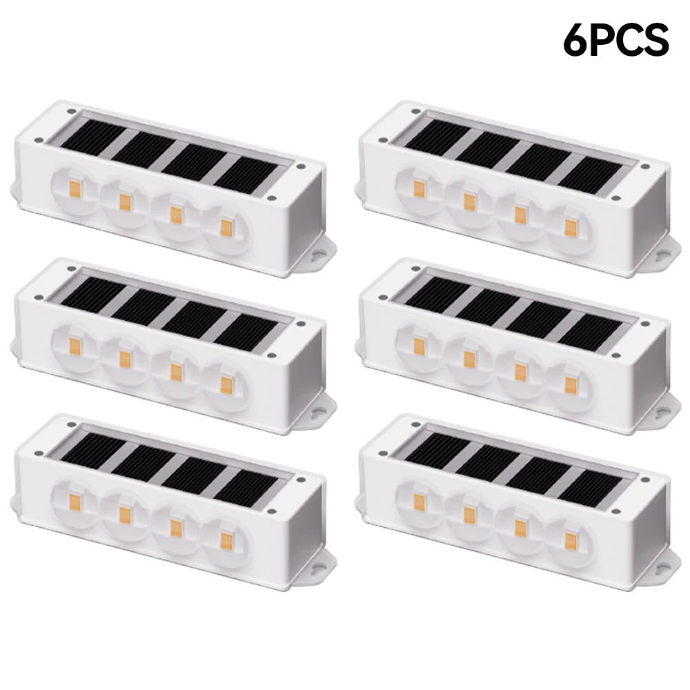 Up and Down LED Wall Lamp Waterproof Solar Wall Light For  Outdoor Hallway Garden Fence Yard Sunlights Lighting Decoration