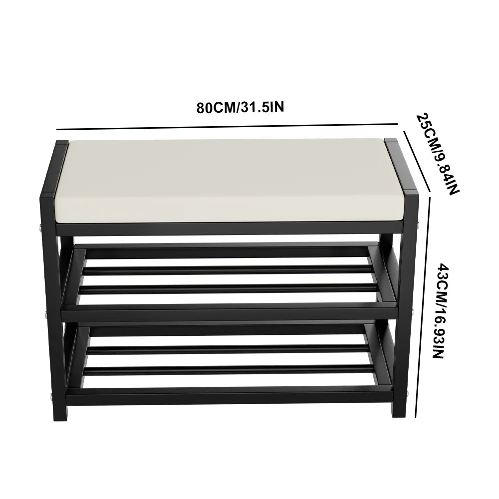 Shoe Bench Shoe Cabinet Stool Shoe Changing Stool Household Entrance Seat Stools Integrated Shoe Rack Bench
